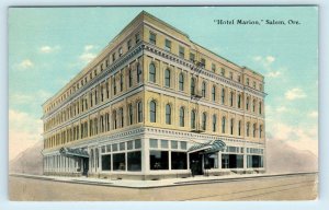 SALEM, OR Oregon ~ HOTEL MARION c1910s  Marion County Postcard