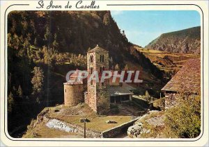 Postcard Modern Valls Andorra Andorra Canillo Roman Chapel tenth S St Jeau de...