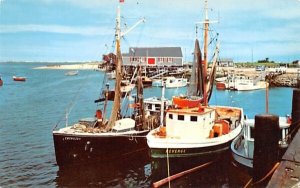 Fishing Boats in Harbor in Cape Cod, Massachusetts