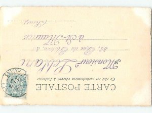 Pre-Linen signed BIRDS OVER THE OCEAN AC4853