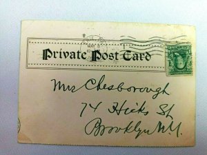 Vintage Postcard The Reed Hotel Erie PA Pennsylvania Conrad Klein Posted 1905