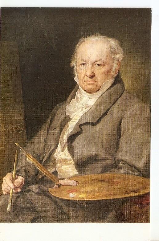 Postal 048276 : Museo del Prado. El Pintor Francisco Goya