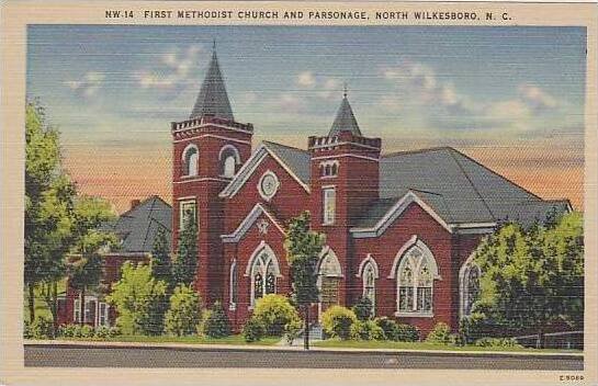 North Carolina North Wilkesboro First Methodist Church