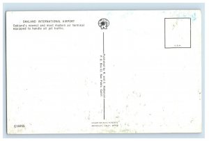 Vintage Oakland International Airport  Postcard P85E