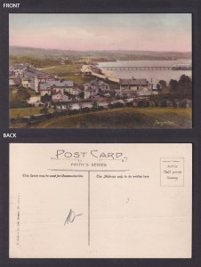 Vintage Postcard England Paignton General view
