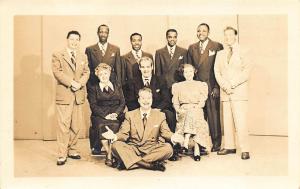 Red Skelton The Four Knights N. B. C. 1949 Real Photo Postcard