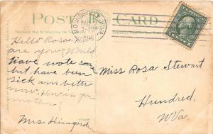 F23 Moundsville West Virginia Postcard 1915 Soldiers Monument 18