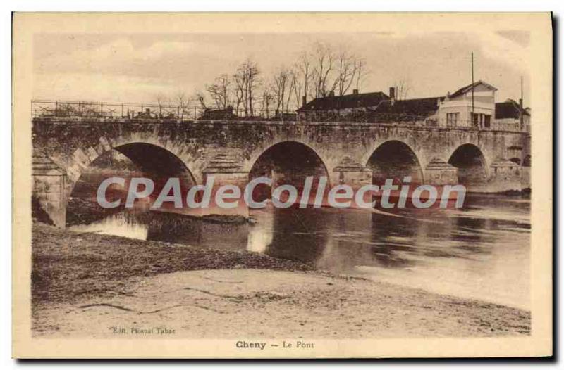 Old Postcard Cheny Bridge