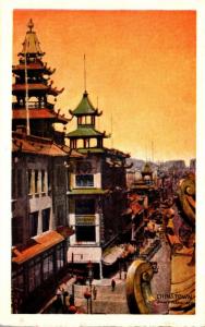 California San Francisco Chinatown Street Scene