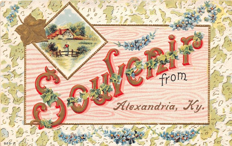 Greetings from Alexandria Vintage Postcard