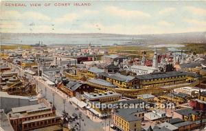 General View Coney Island, NY, USA Amusement Park 1910 