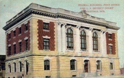 Federal Building Post Office in Hastings, Nebraska