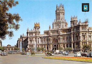 Palacio de Communicaciones y La Cibeles Madrid Spain 1971 