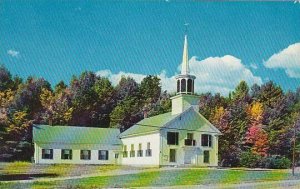 New Hampshire New London A Truly Colonial Church Nestles In the Hills Of New ...