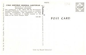 Minnesota  Minneapolis Cyrus Northrup Memorial Stadium