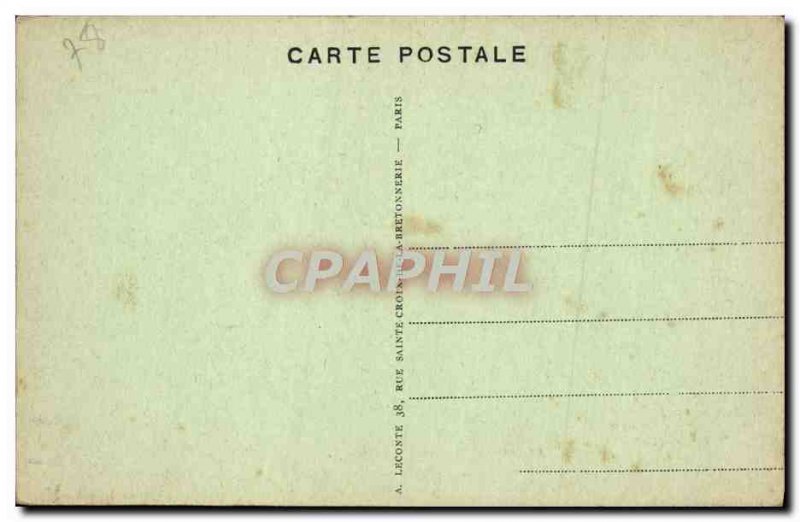 Old Postcard Versailles L & # 39Hopital Military Army