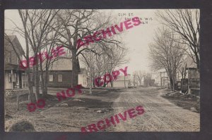 Royalton WISCONSIN RPPC 1910 MAIN STREET General Store nr Waupaca New London KB