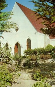 aruba, N.A., SEROE COLORADO, Lago Community Church, Postcard