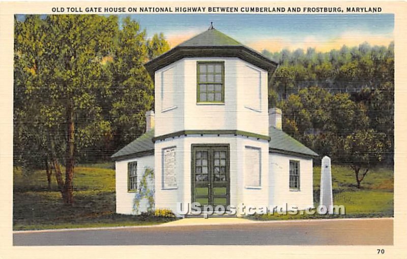 Old Toll Gate House, National Highway in Frostburg, Maryland