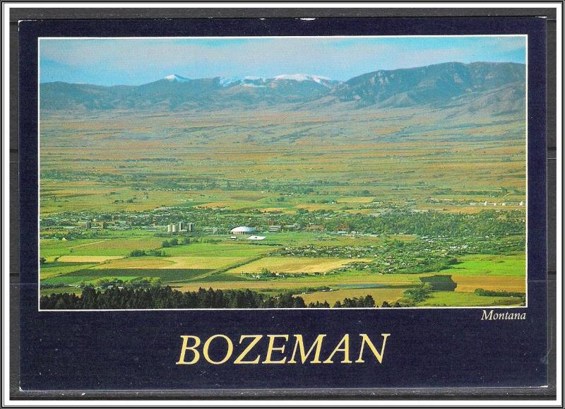 Montana Bozeman Aerial View - [MT-014X]