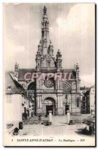 Sainte Anne d Auray - The Basilica - Old Postcard