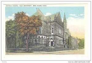 Battell Chapel, Yale University, New Haven, Connecticut, 1910-1920s