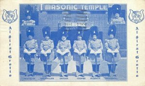 Masonic Temple 1941 St Louis Missouri Postcard 6108