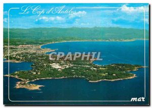 Modern Postcard The French Riviera Cap d'Antibes Aerial view