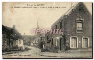 Conchy Pots - Post Office Street and L & # 39Eglise Old Postcard