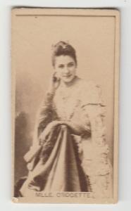 tobacco cigarette label antique victorian trade card Sweet CAPORAL 1800s