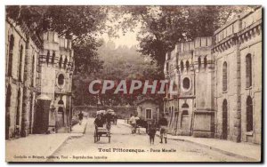Old Postcard Toul Picturesque door Moselle