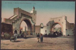 Portal,Bab-El-Khdra,Tunisia Postcard 