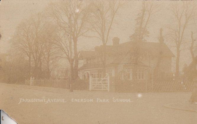 Emerson Park School Hornchurch Real Photo Postcard