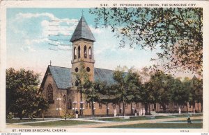 ST. PETERSBURG, Florida; The Sunshine City, St. Peters Episcopal Church, PU...