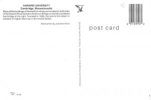 Harvard University , Cambrige, Massachusetts 