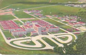 Texas Houston Aerial View U S Veterans Hospital