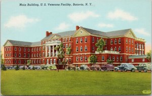 US Veterans Facility Batavia NY New York Unused Curteich Postcard F57