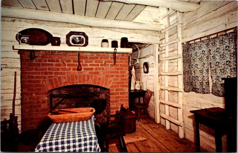 Illinois, Lincoln's New Salem - Isaac Burner Cabin - [IL-307]