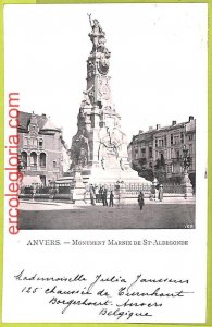af4433 - BELGIUM Belgique - Carte Postal Ancienne VINTAGE POSTCARD -Anvers-1910-