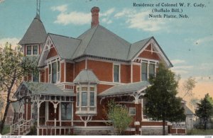 NORTH PLATTE, Nebraska, 1900-10s; Residence of Colonel W. F. Cody, (Buffalo B...