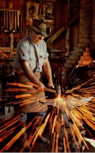 Arizona Phoenix Pioneer Museum Blacksmith At Work