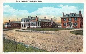 Haverhill Massachusetts Hale Hospital Antique Postcard J55006