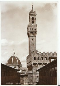 Italy Postcard - Firenze - Torre Di Palazzo Vecchio - Ref TZ8971