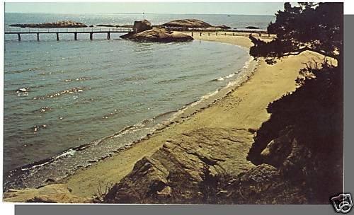 South Dartmouth, Massachusetts/MA/Mass Postcard, Nonquitt Beach & Buzzards Bay