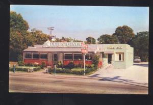 BRADENTON FLORIDA CECIL'S DINER RESTAURANT VINTAGE ADVERTISING POSTCARD