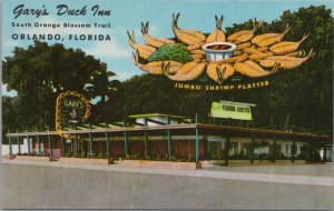 Postcard Gary's Duck Inn Orlando Florida FL