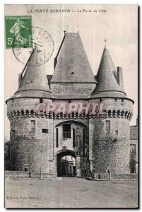 La Ferte Bernard - La Porte City - Old Postcard