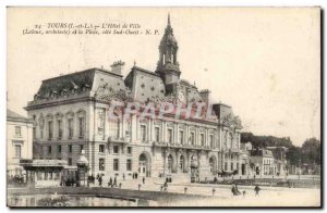 Tours Postcard Old City Hall