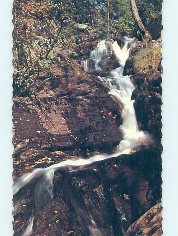 Chrome WATERFALL SCENE Jackman - Near Dover-Foxcroft Maine ME AG3955