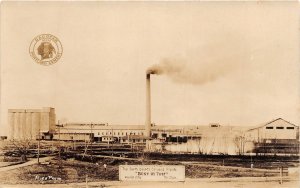 J25/ Rapid City South Dakota Postcard RPPC c1910 Cement Factory Ad 169